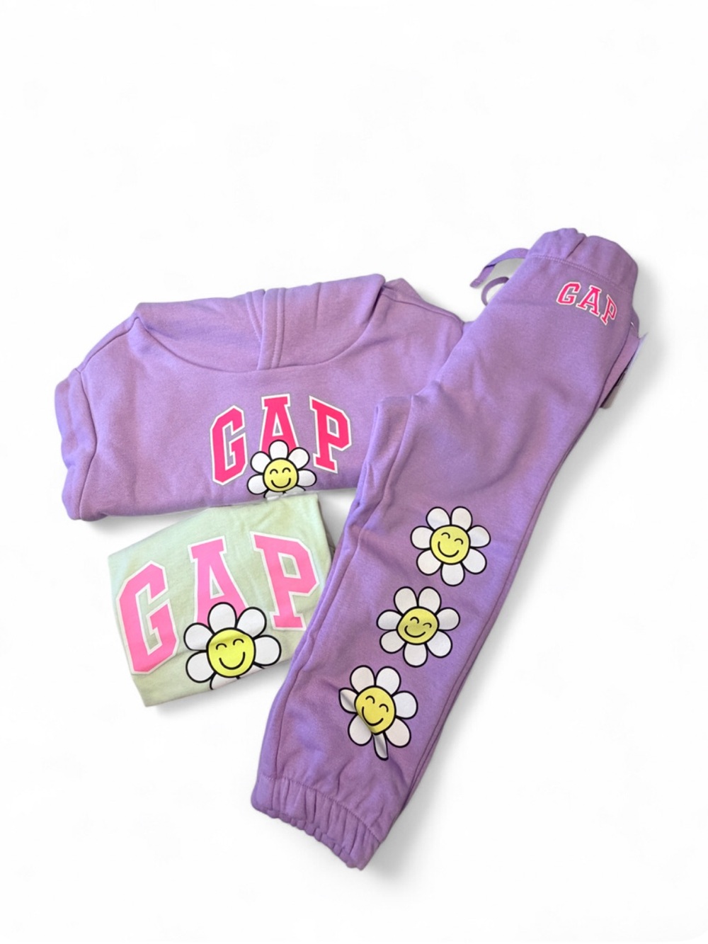 GAP Kids Purple Daisy Logo Set